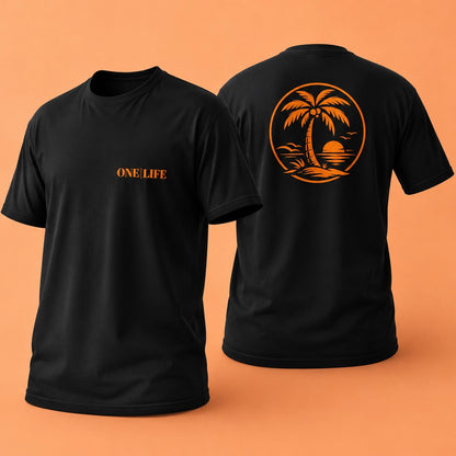 T-shirt ONE | LIFE – Orange